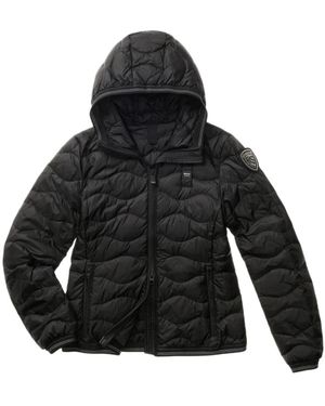 Blauer Winter Jackets - Negro
