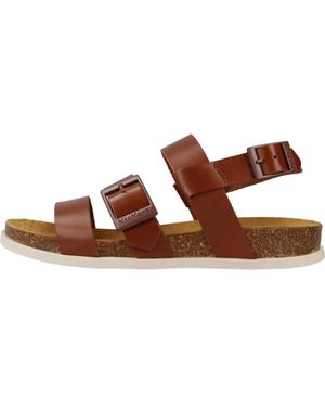 Kickers Flat Sandals - Marrón