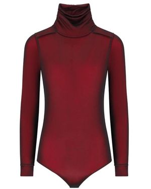 Maison Margiela Tops ,Rood ,Jersey Bodysuit