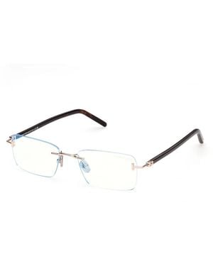 Tom Ford Glasses - Metallic