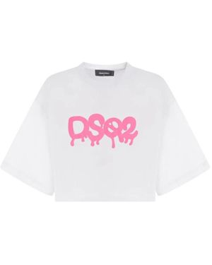 DSquared² T-Shirts - Rosa