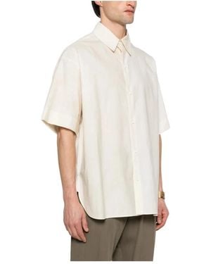 Uma Wang Short Sleeve Shirts - White