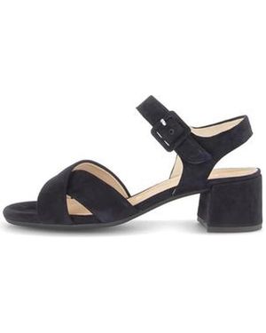 Gabor High Heel Sandalen - Blau