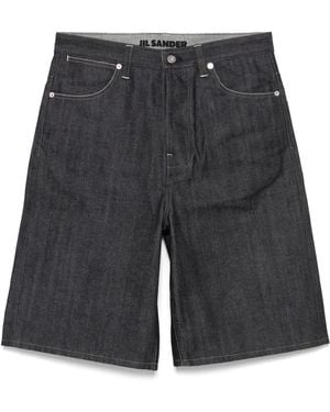 Jil Sander Denim Shorts - Black