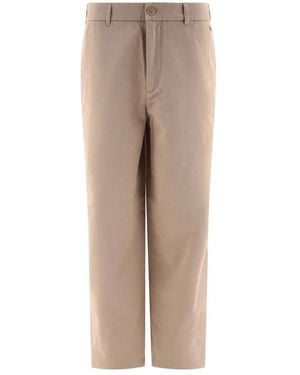Acne Studios Straight Trousers - Naturel