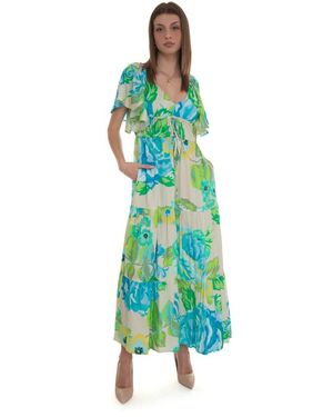 Seventy Maxi Dresses - Groen