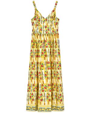 Philipp Plein Long Dress Plein Gelato - Metallic