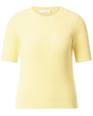 Rich & Royal Round-Neck Knitwear - Yellow
