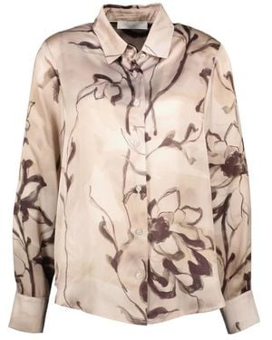 Amélie & Amélie Braune Durham Bluse - Natur