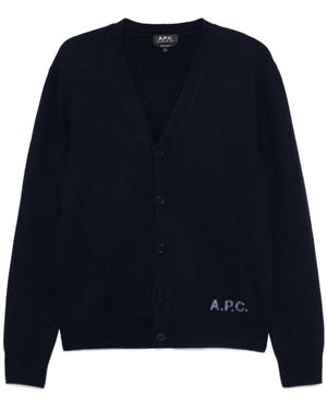 A.P.C. Cardigans - Blue