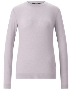 Windsor. Tops ,Grijs ,Wol Long Sleeve Tops - Paars