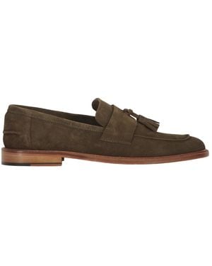 Bruno Magli Wildleder-kalbsleder-loafer mit quasten - Braun