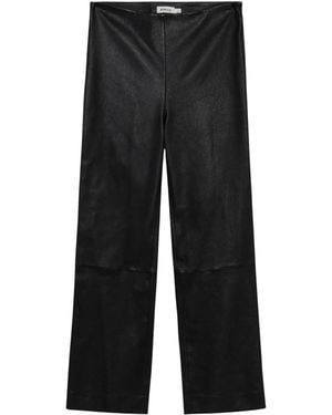 Jonathan Simkhai Leather Trousers - Noir