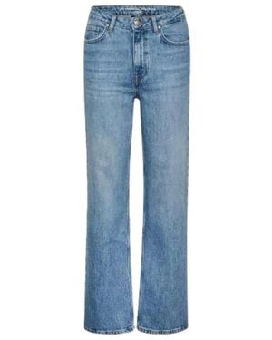 My Essential Wardrobe Vintage-Inspirierte Wide Fit Jeans - Blau