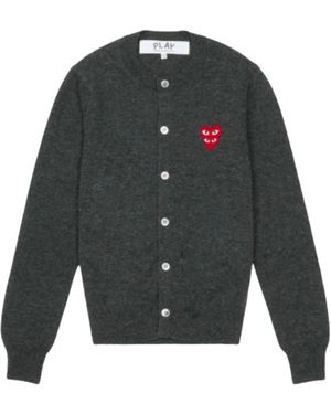 COMME DES GARÇONS PLAY Cardigans - Grijs
