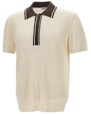 Paolo Pecora Polo Shirts - Natural