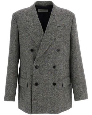 Dries Van Noten Blazers - Grey