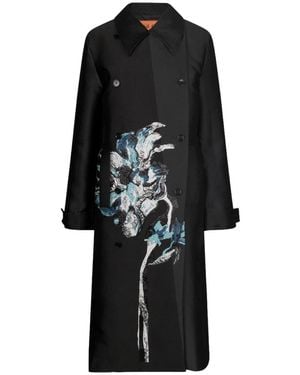 Stine Goya Trench Coats - Negro