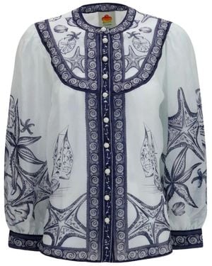 FARM Rio Blouses - Azul