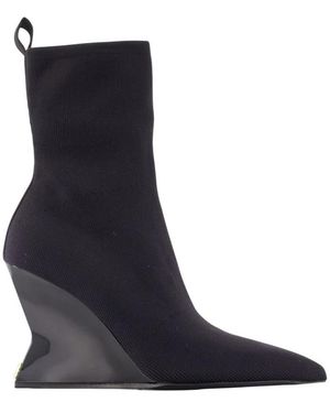 Balmain Keilstiefeletten - Blau