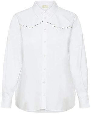 Kaffe Shirts - White