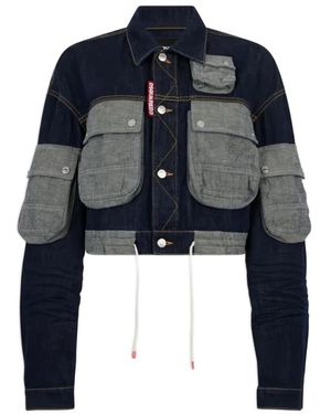 DSquared² Denim Jackets - Bleu