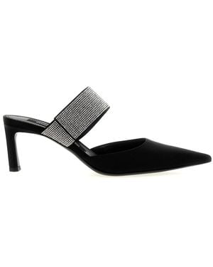 Sergio Rossi Heeled Mules - Black