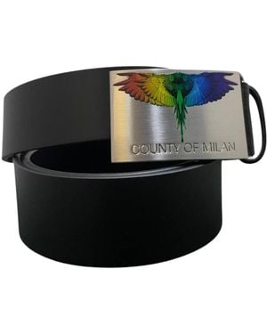 Marcelo Burlon Belts - Black