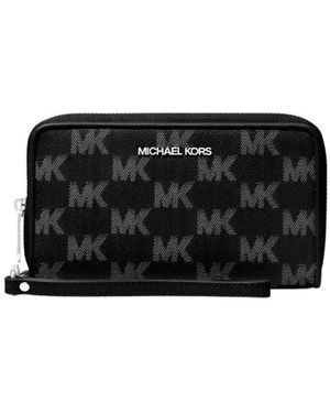 Michael Kors Tassen ,Zwart ,Katoen Jet Set Travel Large Flat Multi-Function Phone Case