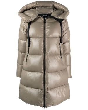 Save The Duck Grauer Hoodie Isabel Mantel