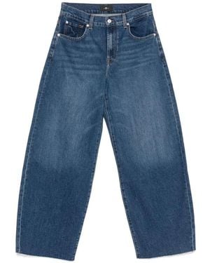 7 For All Mankind Loose-Fit Jeans - Blauw