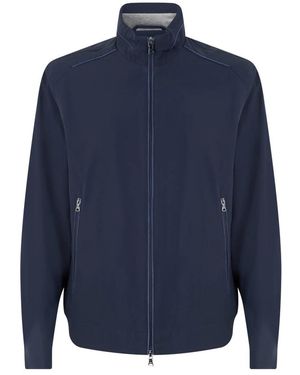Paul & Shark Jassen ,Blauw ,Katoen Licht Donkerblauw Jack