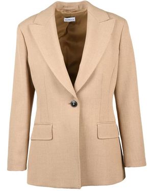 Marella Fitted Jacket - Naturel