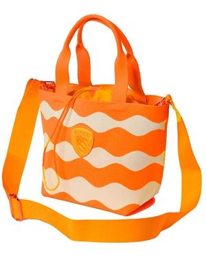 Blauer Tote Bags - Naranja