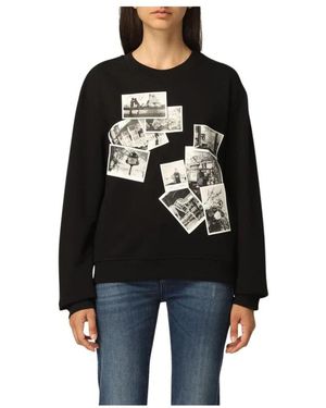 Love Moschino Katoenen Trui - Zwart