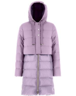 Herno Down Jackets - Purple