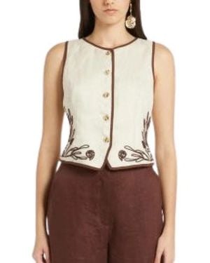 Marella Vests - Marrón