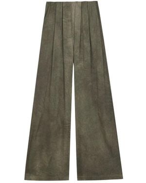 Cortana Wide Trousers - Green