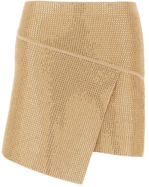 ANDREA ADAMO Short Skirts - Neutro