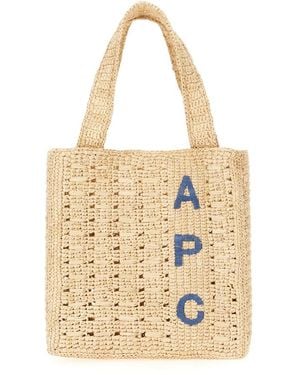 A.P.C. Shopping Bags - Metallic