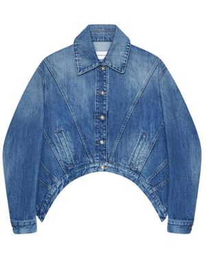 Givenchy Jassen ,Blauw ,Katoen Giv Jacket E26