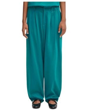 PANGAIA Wide Trousers - Verde