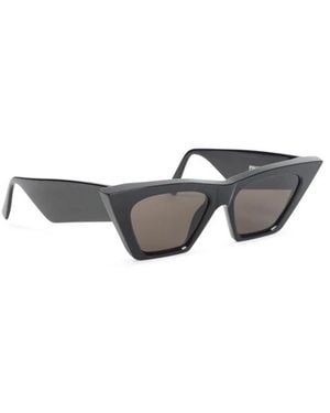 Phoebe Philo Accessoires ,Zwart ,Nylon Peak Zonnebril