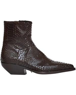 Elena Iachi Cowboy Boots - Marrón