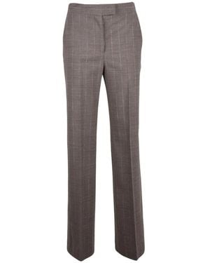 Antonelli Straight Trousers - Grigio