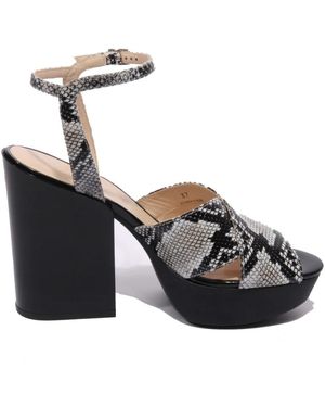 Hogan Ice Sandal Slingback Schuh - Schwarz
