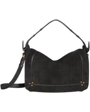 Jérôme Dreyfuss Tassen ,Zwart ,Katoen Pepito M Split Suede
