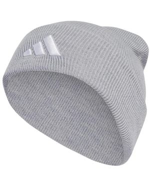 adidas New Logo Beanie Cuff - Grau