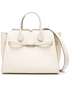 Valextra Tote Bags - Neutre