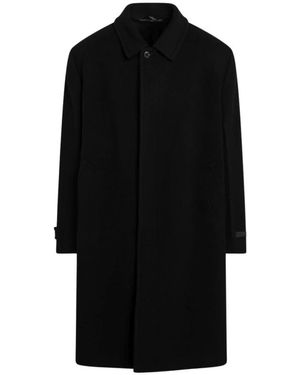 Prada Single-Breasted Coats - Negro